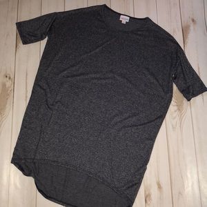 LuLaRoe Irma Blue Gray XXS Tee